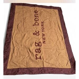 Rag & Bone $599 Blanket Wool Blend New Luxury Bedding
